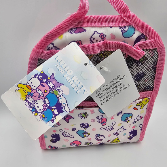 Sanrio Hello Kitty & Friends Allover Print Mini Backpack Bag Organizer New - Picture 7 of 8